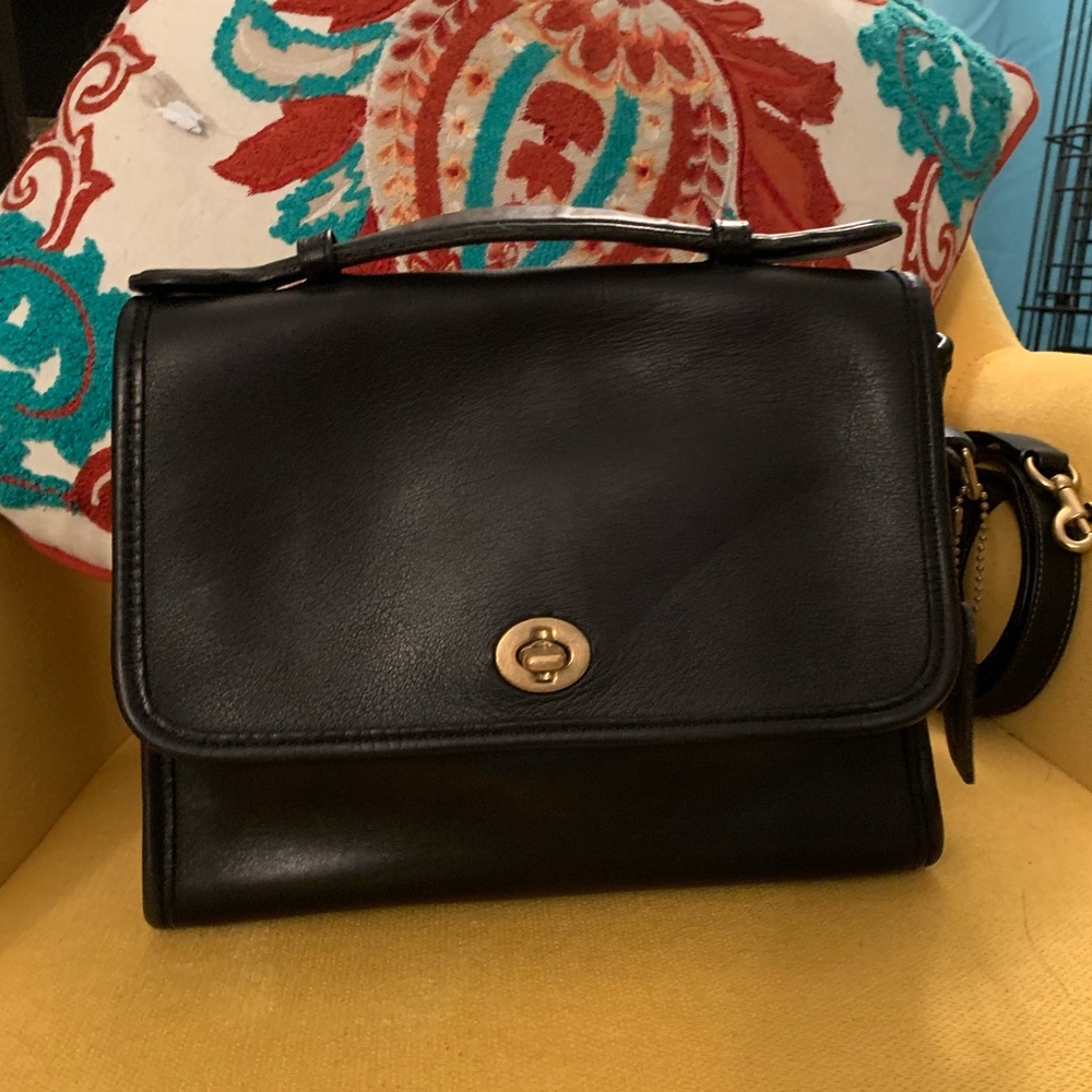 Vintage Coach court bag